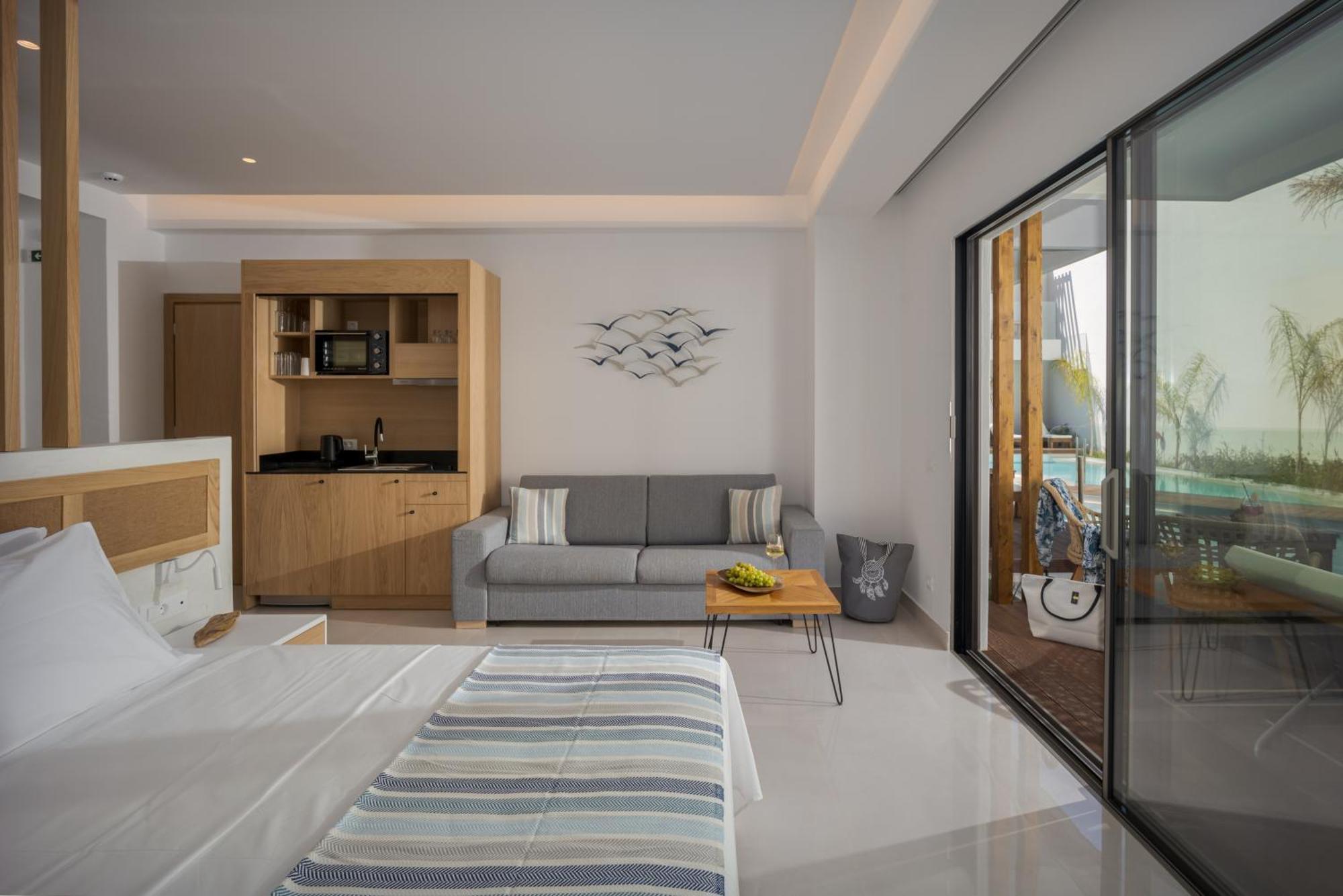 Galazio Beach Resort Hersonissos  Eksteriør billede